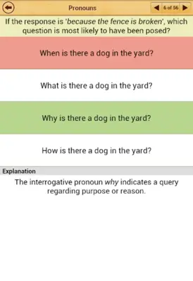 Grammar  Parts of Speech Lite android App screenshot 4